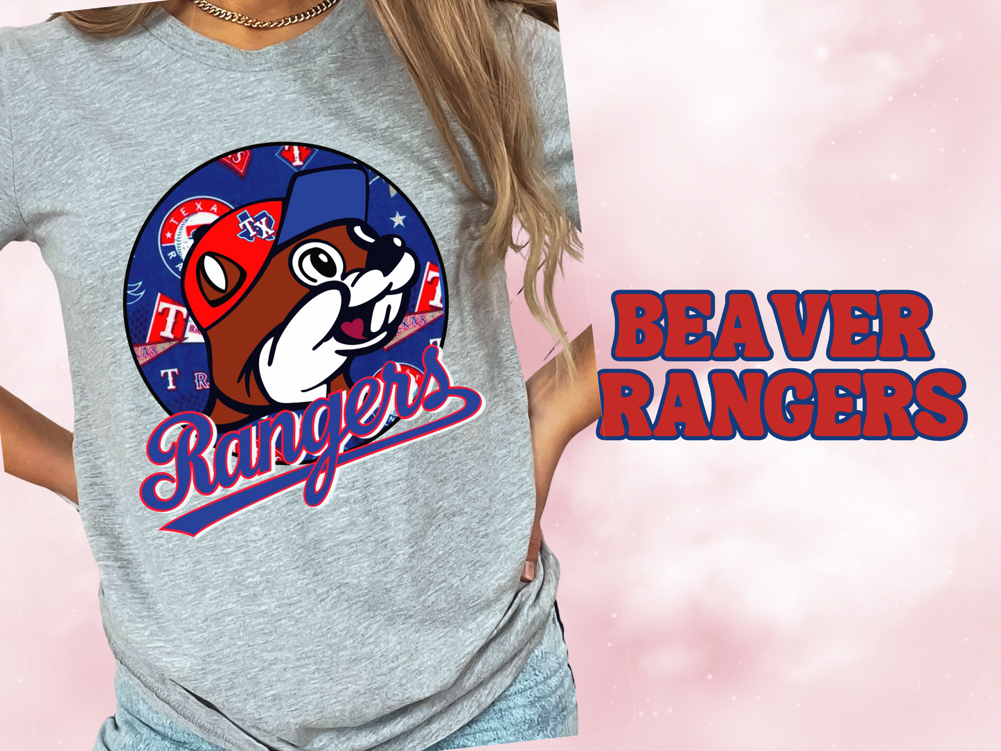 Rangers Baseball & Beaver Tee - Unisex Soft Style T-shirt for Game Day & Beyond