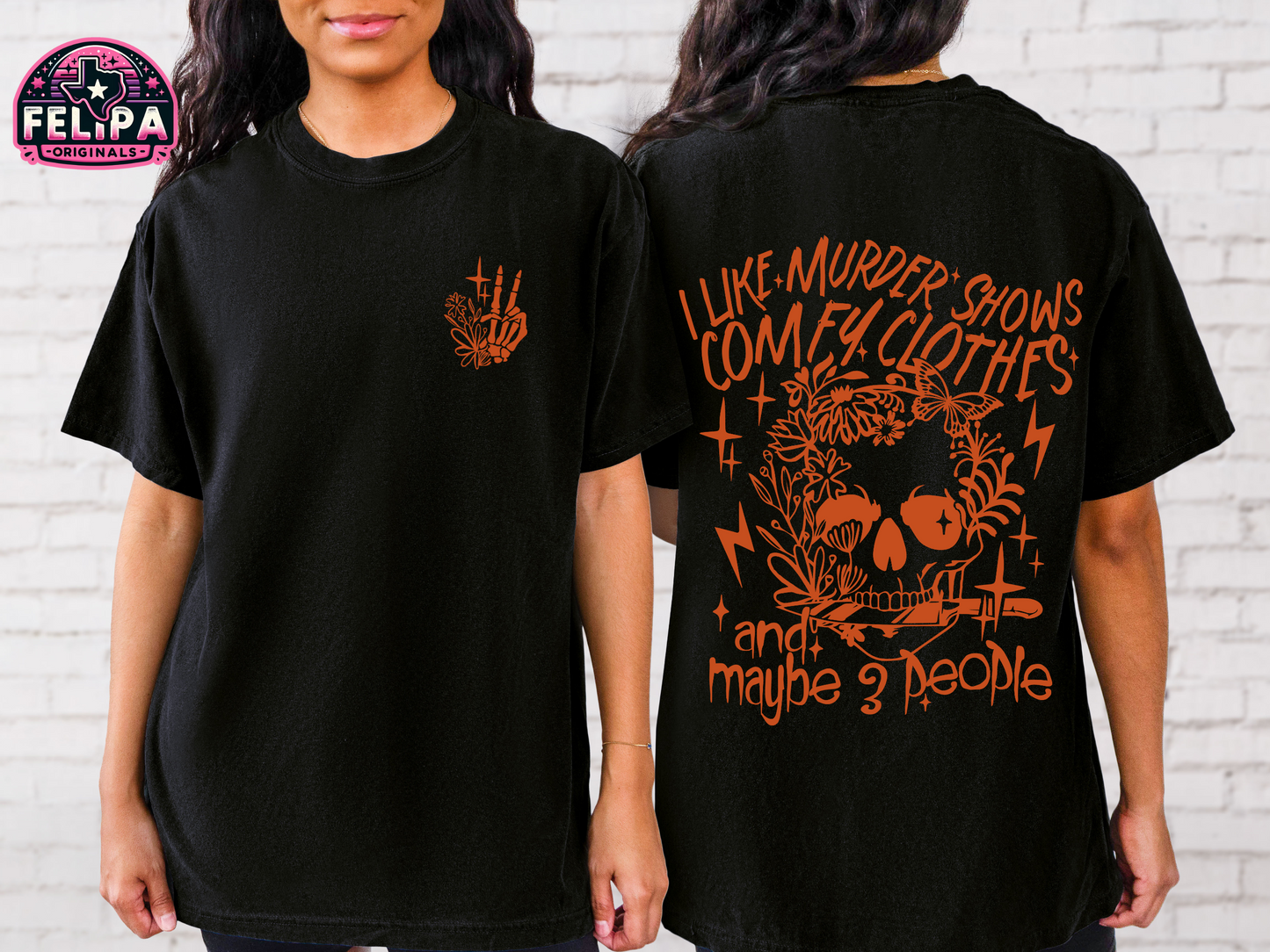 Murder Shows and Comfy Clothes T-Shirt