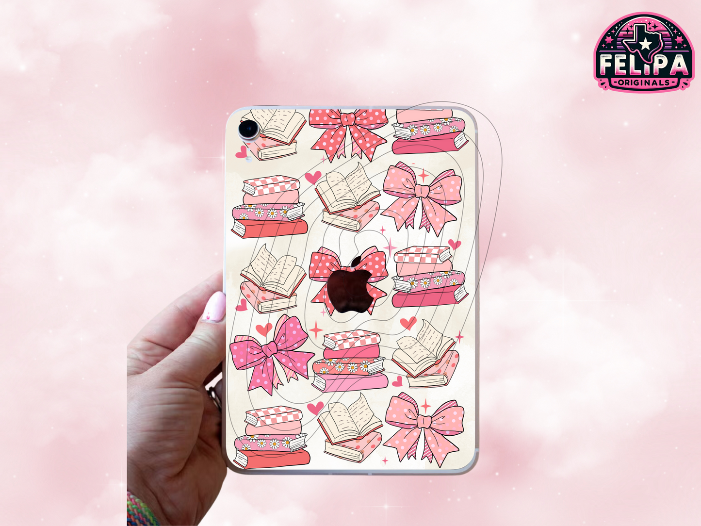Books and Bows iPad Mini Insert | Adorable & Bookish Accessory
