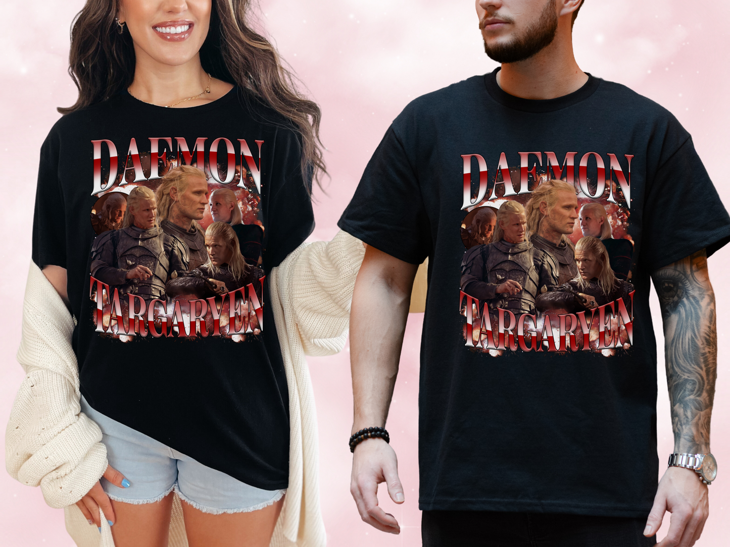 Favorite Bad Guy Good Guy Daemon Targaryen Unisex Graphic Tee - House Dragon