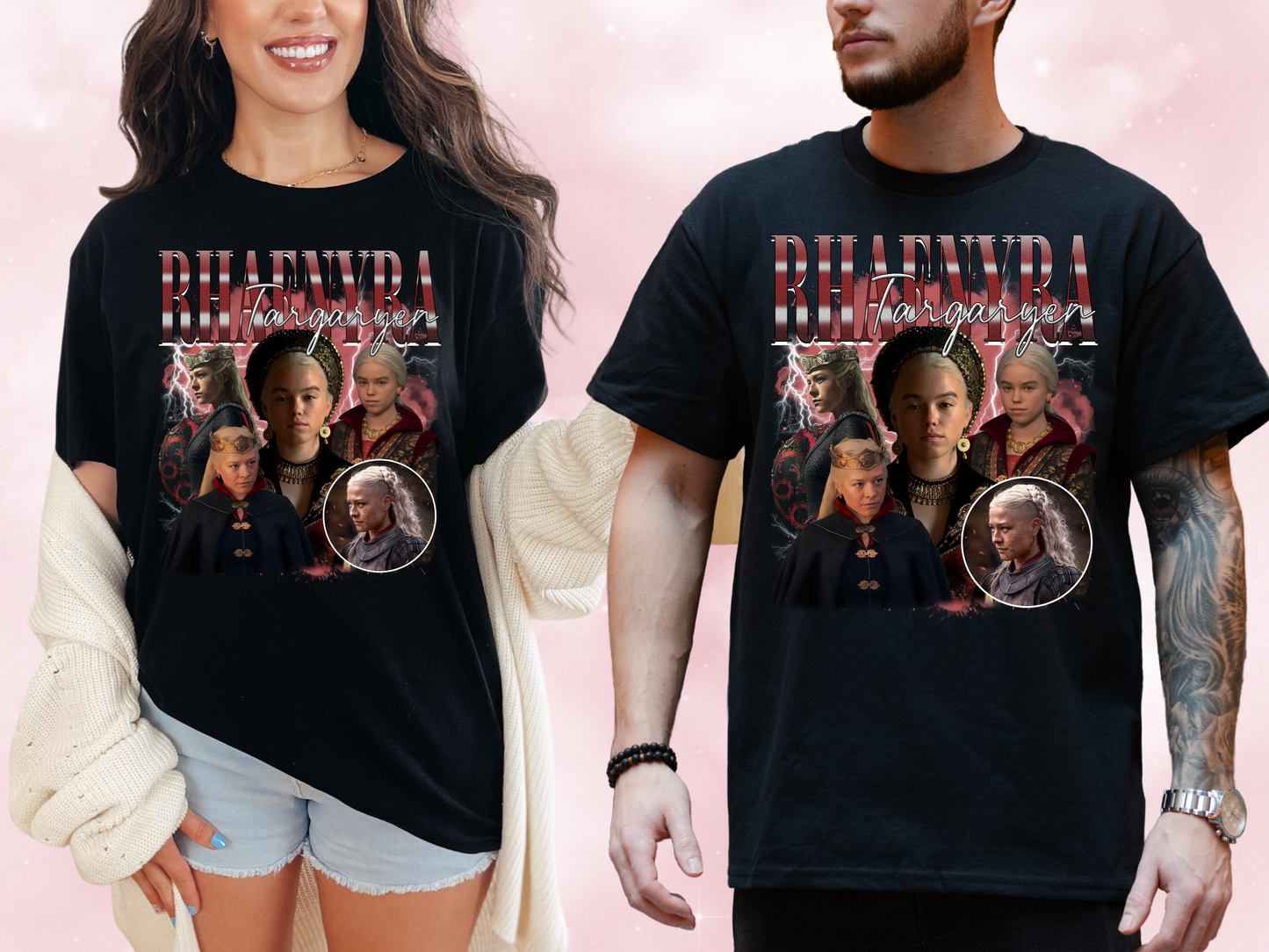 Queen Rhaenyra Targaryen Unisex Graphic Tee - House Dragon