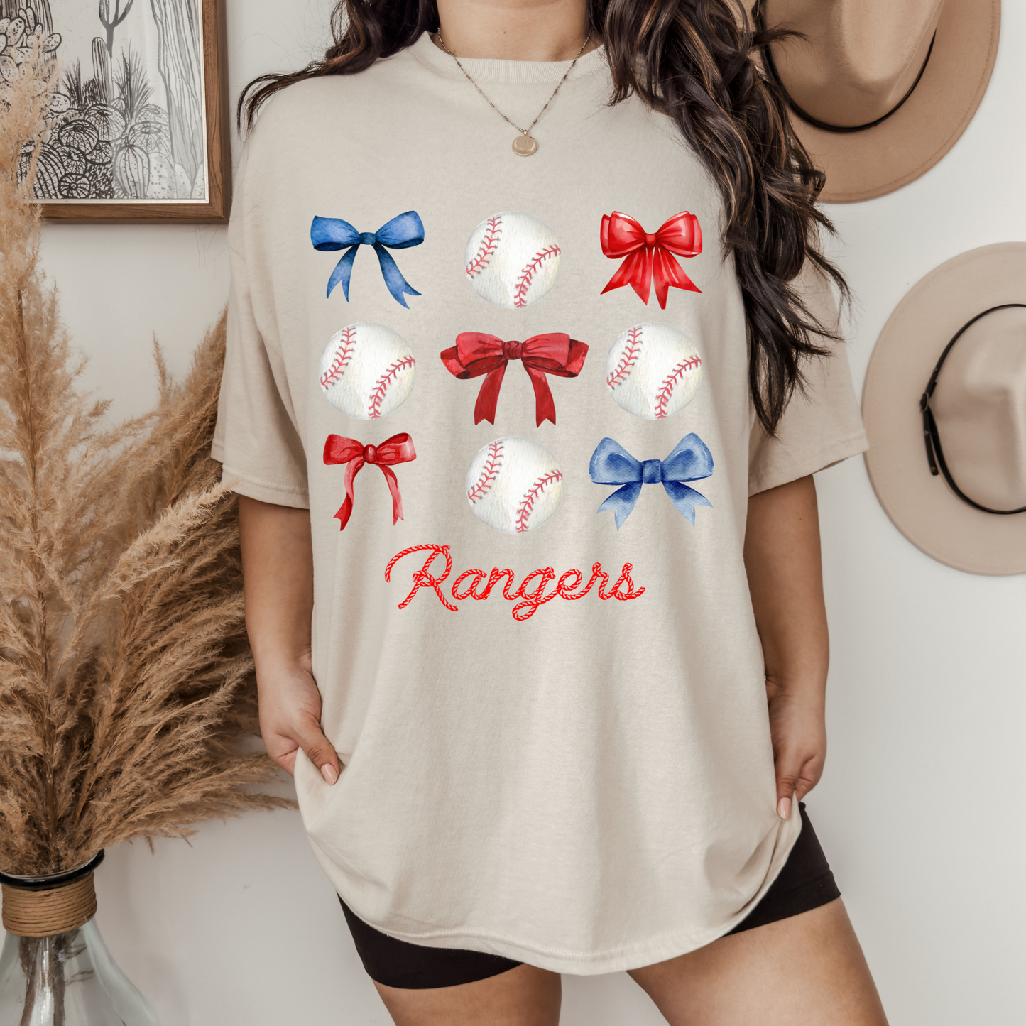 ππ "Coquette Rangers Girly Bow Tee" π