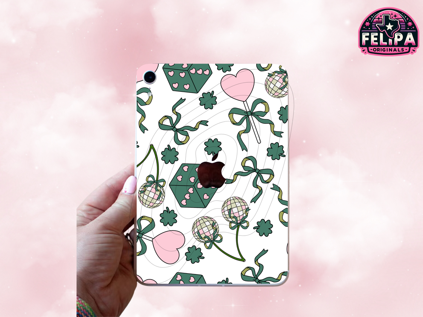 St. Patrick’s Day iPad Mini Insert | Lucky Charm for Book Lovers