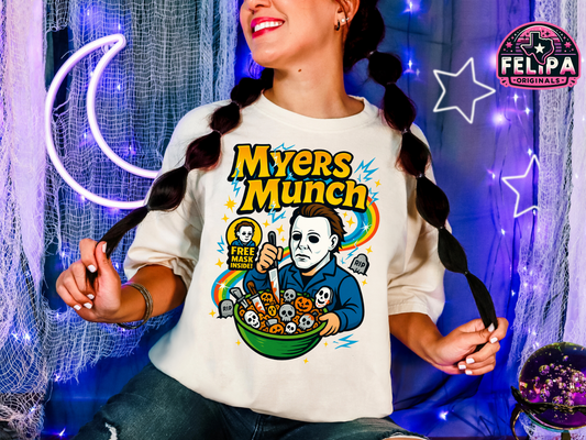 Myers Munch - Halloween Horror Cereal Tee